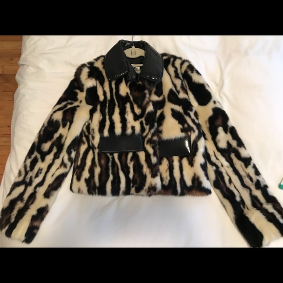 Carven Jackets & Blazers - Carven Faux Fur Jacket